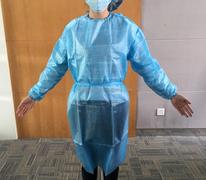 Protezione medica monouso degli abiti isolanti del dpi e camice ospedaliero ad alte prestazioni - Product Image 6