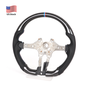 Volante de fibra de carbono de almacén de EE. UU. Para <span class=keywords><strong>Bmw</strong></span> Volant F10 F11 M5 M6 M8 6 Series F06 F13 F02 F03 F07 Volante Ohc Motors - Product Image 1