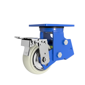 थोक 4 इंच 5 इंच 6 इंच 8 इंच भारी ड्यूटी स्प्रिंग लोड शॉक अवशोशोषक व्हील कैस्टर - Product Image 2