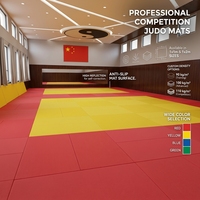 Tapis de Judo et Jiu-Jitsu Haute Densité Antidérapant MMA Qualité Professionnelle pour Entraînement en Plateforme - Prix Usine