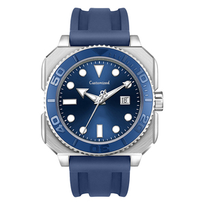 Nuevo Reloj Cuadrado con Movimiento Mecánico, Bisel Giratorio y Cristal de Zafiro, Reloj de Buceo Mecánico - Product Image 3