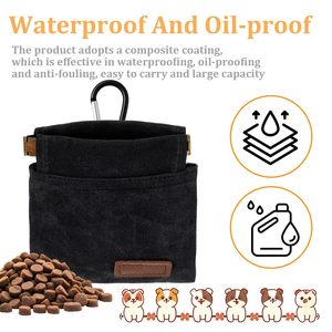 Free sample Clip on Portable <b>Dog</b> Treat <b>Bag</b> Food Grade <b>Dog</b> <b>Training</b> Snack Container BPA Free Silicone <b>Dog</b> Treat Pouch - Product Image 3