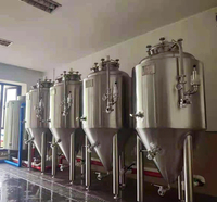 SUS 304 3000L 5000L fermenteurs de bière équipement de fermentation de bière uni-réservoir pour le brassage de bière