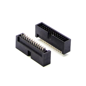 Boîtier en nylon H13.6 6P-64P de connecteur de carte PCB d'en-tête de boîte de lancement DIN 2.54mm - Product Image 1