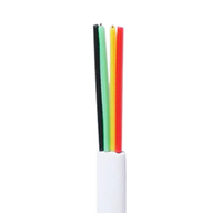 Câble téléphonique 3 4 brins de cuivre nu gaine PVC plate fil de communication multicœur