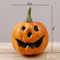 Modèle de citrouille en mousse de simulation pour la décoration des fêtes d'Halloween, de Thanksgiving et de Noël, et pour l'arrangement de décors de photographie