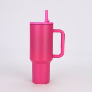 40oz H5.0 Handle Car <b>Travel</b> Tumbler Insulated <b>Mug</b> Lid Straw Non-Slip Base OEM ODM Custom Design - Product Image 4