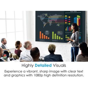 Optoma EH412ST Short Throw 1080P HDR <b>Projector</b> 4000 Lumens Business Education Gaming - Product Image 5
