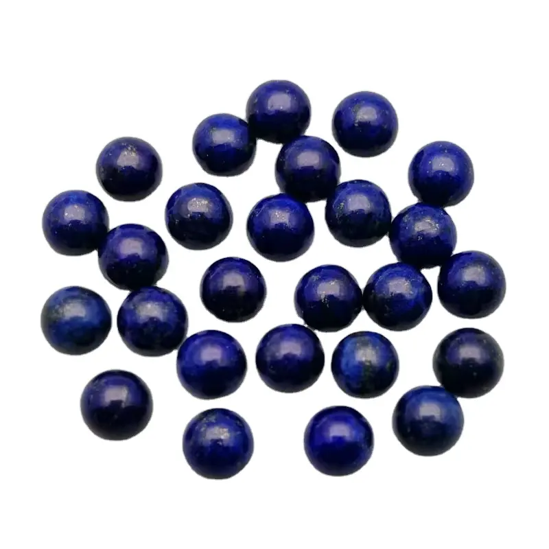 Atacado De Alta Qualidade Afeganistão Lapis Lazuli Cabochão Corte, Lapis Lazuli Solto Cabochons De Pedras Preciosas Super Natural Estrela Azul Bead