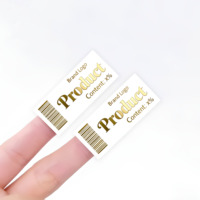 Maßgefertigte Peptid-Etiketten auf Rolle Wasserfeste Langlebige Kühlfestigkeitssichere Verpackungsetiketten für 3ml Flaschen Individuelle Aufkleber mit Logo
