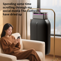 Séchoir pliable à circulation d'air chaud pour vêtements et literie de bébé, couvertures, chaussures et doudounes