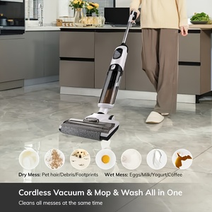 <span class=keywords><strong>Aspirateur</strong></span> sans fil portatif avec filtre HEPA, nettoyage humide/sec des sols, serpillière électrique, moteur sans balais pour hôtel, maison <span class=keywords><strong>et</strong></span> voiture - Product Image 2