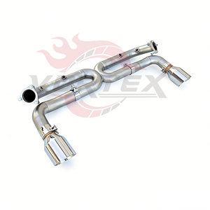 ท่อไอเสีย Vortex SS304 Performance Exhaust X-Pipe สำหรับ Porsche 997.2 Carrera 3.6 3.8 ปี 2008-2012 ท่อเก็บเสียงกลางแบบบายพาสสำหรับรถแข่ง - Product Image 2
