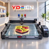 YDSIGN AS-120-Pro Printer Tanda 3D Dimensi Penuh 1200*1200mm untuk Logo Luar Ruangan, Huruf Tanda Bercahaya, dan Huruf Saluran