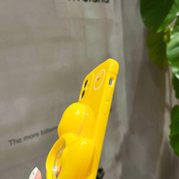 Creative Lovely 3d jaune canard console de jeu coque de téléphone pour iphone 15 14 13 pro max