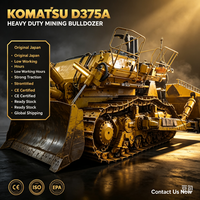 Offre Spéciale – Bulldozer sur Chenilles Super Lourd Komatsu D475 d'Origine Japonaise, Certifié CE, 52 Tonnes, pour Exploitation Minière, avec Triple Lame