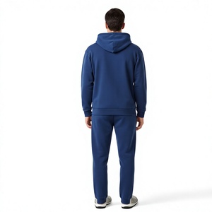 Ensemble de survêtement pour homme sur mesure, respirant, séchage rapide, léger, en molleton doux, taille élastique, poches latérales, hiver - Product Image 2