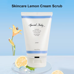 Vente en gros de crème exfoliante visage éclaircissante à la vitamine C organique avec hydratant et rétrécissement des pores pour tous types de peau - Product Image 2