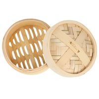 Casserole vapeur à trois niveaux de 26 cm en silicone pour aliments, dim sum, pain, en acier inoxydable, pour cuisson du couscous