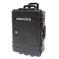 Boîte de rangement personnalisée L230 à usage intensif Mallette à outils électriques en plastique dur à roulettes pour perceuse sans fil DEWALT