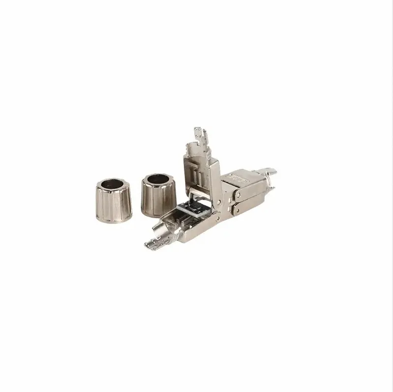 Gcabel rj45 8p8c שדה סיום תקע תקע מוגן ft6 תקע toolless חתול 6 rj45 מחבר