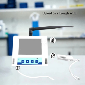 Veinasa-WSY01 <strong>Wifi</strong> Smart Digital <strong>RS485</strong> Temperature Humidity Transmission <strong>Recorder</strong> <strong>Data</strong> <strong>Logger</strong> with Display for Cold Chain Truck - Product Image 1