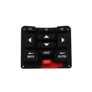 Customized OEM Push Buttons Electronic Keypad Silicone Rubber Keyboard Membrane Switch Keyboard