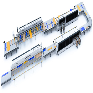 Excitech Ligne de production automatique intelligente Machines à clés pour la découpe de planches de bois-Rabot à bois et routeur à bois Fabrication d'armoires de meubles - Product Image 4