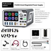 Alimentation CC réglable P3208S, modes CC/CV, prise en charge des protocoles de charge rapide, débogage de circuits, réparation d'ordinateurs portables et de smartphones