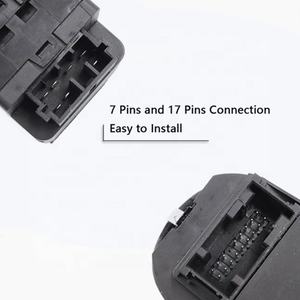 Interrupteur de vitre électronique de Peugeot <span class=keywords><strong>206</strong></span>, bouton de commutation de vitre arrière pour voiture de type 6554WA 9662254xt 306 - Product Image 2