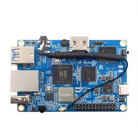 EParthub - Placa de Desarrollo Orange Pi 3 LTS, Chip Allwinner H6, 2G RAM, 8GB EMMC, Compatible con Android y Linux, para Programación