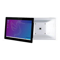 Nouveau Portworld 10.1 pouces RK3568 boîtier en aluminium Vesa montage mural Poe DC tablette hôpital patient information Terminal systèmes de santé