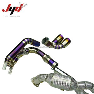 Échappement sans catalyseur en titane OEM d'usine + échappement arrière pour Porsche 996 3.4L sans silencieux - Product Image 4