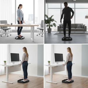 Alas Kaki Anti Lelah Ergonomis PU+PVC+SBR untuk Kantor dan Rumah - Product Image 3