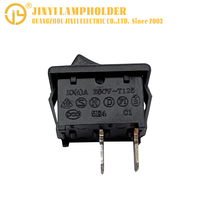 Kustom KCD1 daya Rocker 2pin 2 posisi on/off kontrol switch 6A250VAC 10A125VAC tombol switch