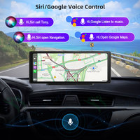 Écran portable sans fil CarPlay de 10,26 pouces OEM ODM, Android Auto, IPS, FM, Bluetooth, lecteur multimédia de navigation automobile