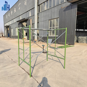 Factory Price High Intensity Steel <strong>Scaffoldings</strong> Safe and Stable H Frame <strong>Scaffoldings</strong> Construction Scaffold System - Product Image 3