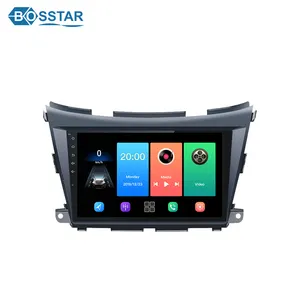 Bosstar Quad Core אנדרואיד מולטימדיה לרכב נגן ניווט gps לניסן מוראנו עם wifi רכב רדיו סטריאו