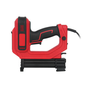 Portable Led Lighting Pneumatic Nail Gun 15-32mm Straight Nail Gun For Woodworking Household Use - Product Image 4