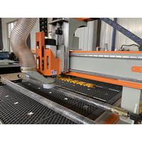 Routeur CNC à découpe de bois Rensolin 3D 1224, commande Syntec, broche simple, moteur 9KW, zone de travail 2000x3000mm, table à vide