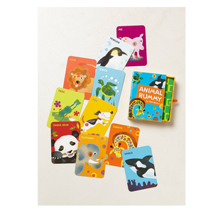 Cartes flash amusantes pour enfants, support d'apprentissage à la maison, mots de visée, jouets éducatifs précoces, impression personnalisée - Product Image 6