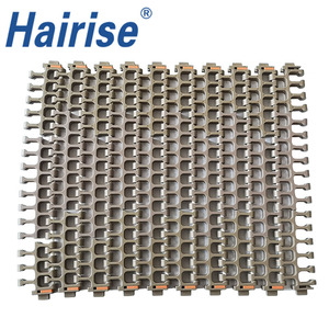 สายพานลำเลียงแบบโมดูลาร์ Hairise Belt Har 2200 วัสดุ POK สำหรับสายการคัดแยก ราคาโรงงาน พร้อมตาข่ายระบายอากาศในราคาดี - Product Image 5
