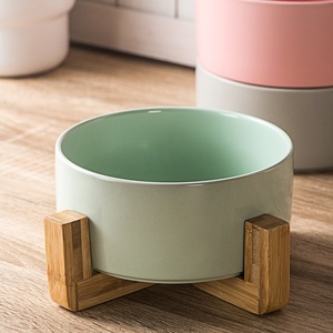 Venta al por mayor de cuenco de cerámica para perros y gatos con logotipo personalizado - Product Image 4