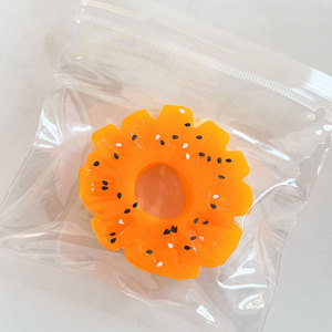 NEW Food-themed Taba <b>Squishy</b> Fruit Pineapple Slices Squeeze Toy Stress Relief Gift for Kids Adults Desk Toy Enhance Mood Therapy - Product Image 3