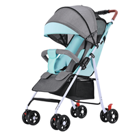 Poussette Bébé Pliable de Voyage Portable Légère Allemande, Poussette 3-en-1
