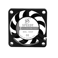 Petit ventilateur de refroidissement industriel Speedy 5V 12V Volt DC 3507 Ventilateur axial sans balai pour boîtier d'ordinateur avec dissipateur thermique en plastique à roulement à billes