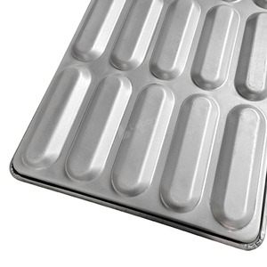 Gran Oferta personalizada, bandeja antiadherente para hornear perritos calientes <span class=keywords><strong>de</strong></span> acero y aluminio, <span class=keywords><strong>molde</strong></span> para <span class=keywords><strong>pan</strong></span> <span class=keywords><strong>de</strong></span> <span class=keywords><strong>hamburguesa</strong></span> - Product Image 3