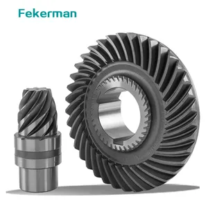 Spiral bevel gears for agricultural machinery