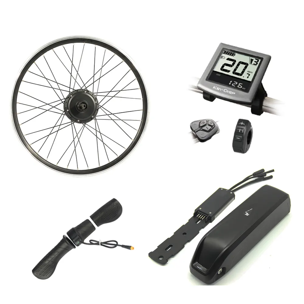 Kit de conversión eléctrica para bicicleta, rueda trasera, 36V, 250W, IP65, venta directa de fábrica