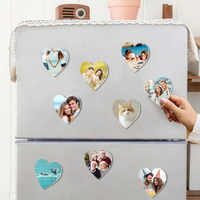 Cadre photo magnétique personnalisé en acrylique écologique imprimé UV pour photos et œuvres d'art